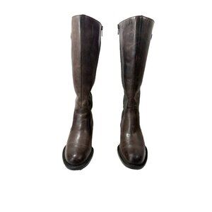 Born Boots Born Womens 7M Carran Riding Boots Brown Leather Knee High